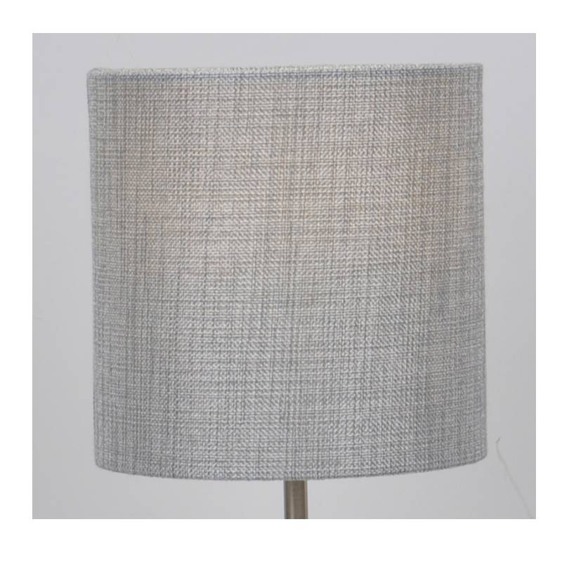 Lámpara de mesa con pantalla de lino