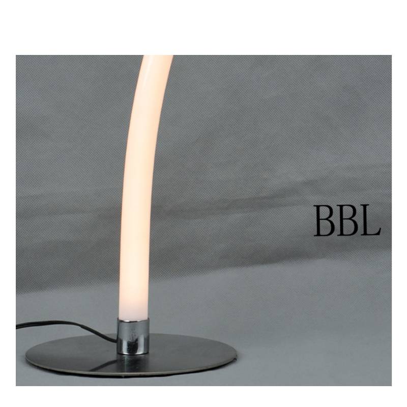 Lámpara de mesa LED con tubo de arco acrílico