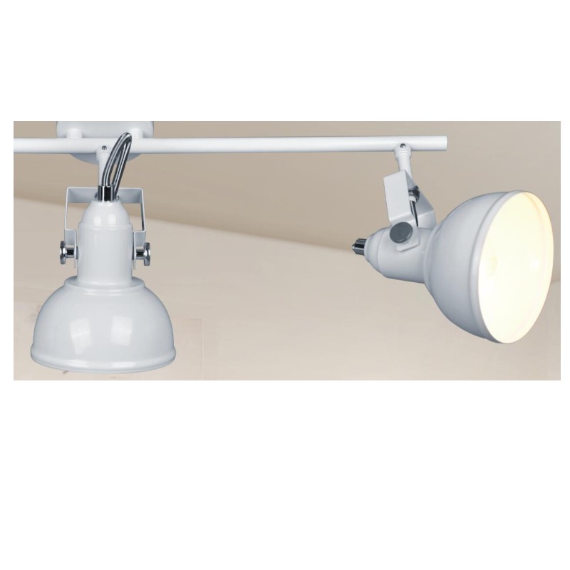 Spot light-3 con pantalla metálica y soporte en U